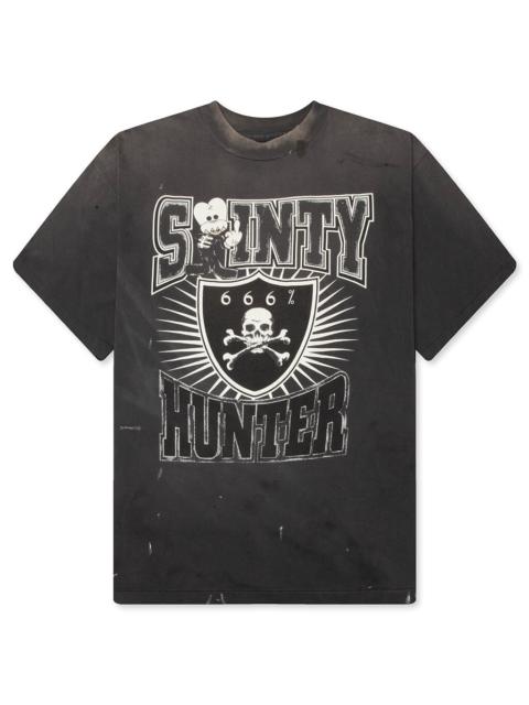 SAINT M×××××× SAINT M6 X BOUNTY HUNTER SAINTY HUNTER S/S T-SHIRT - BLACK