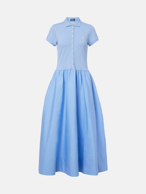 Polo Ralph Lauren Cotton-blend shirt dress