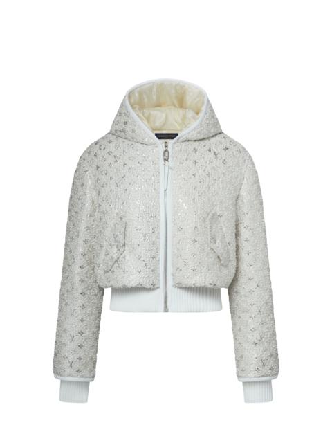 Louis Vuitton Monogram Tweed Cropped Jacket