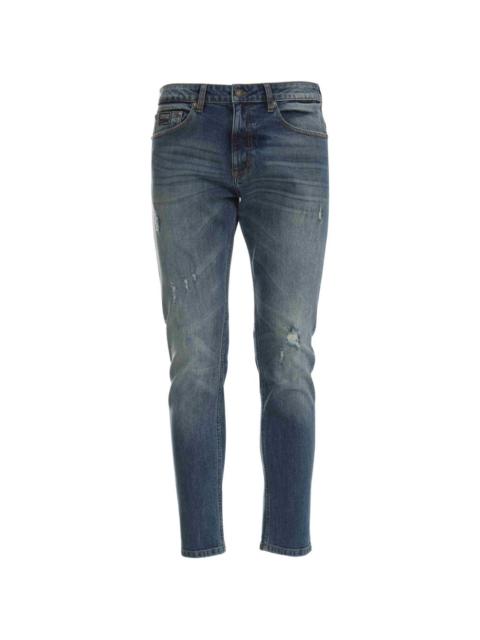VERSACE JEANS COUTURE distressed jeans
