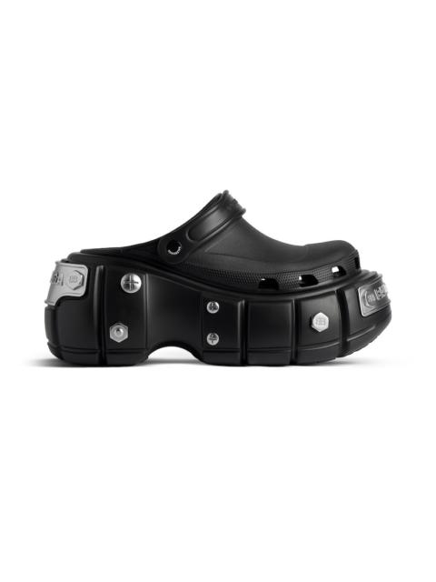 BALENCIAGA Men's Hardcrocs™ Sandal in Black