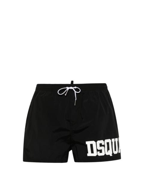 DSQUARED2 logo-print swim shorts