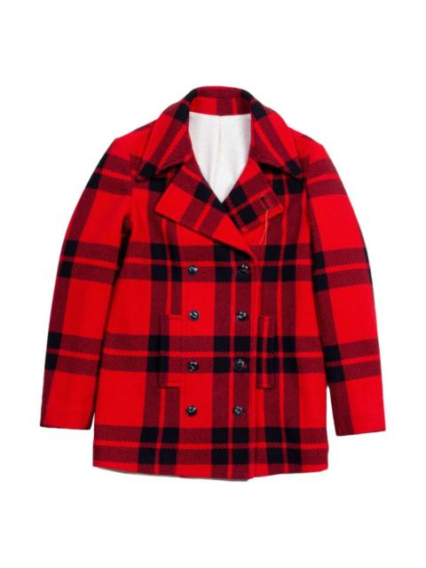 FORTELA Francoise double-breasted checked coat