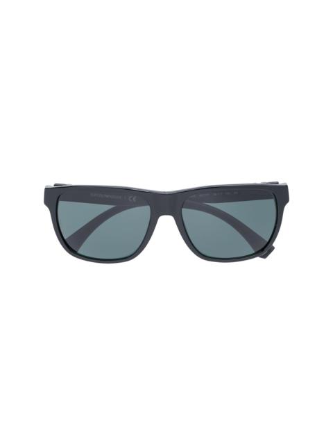 EMPORIO ARMANI square frame tinted sunglasses