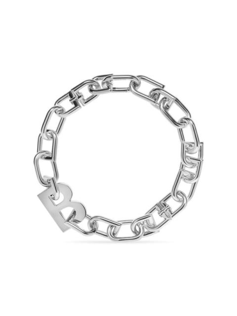 BALENCIAGA b chain xxl necklace