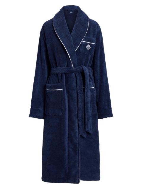 Polo Ralph Lauren Women's Essentials Cotton Robe - Navy