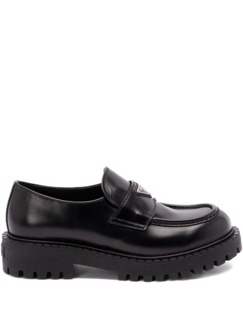 Prada Prada Men Leahter Loafers