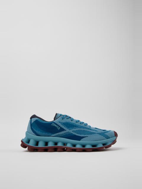 CAMPER Pelotissima Blue Recycled Engineered Materials Sneakers for Men.