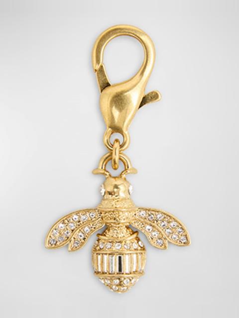 Golden Goose Crystal Bee Charm