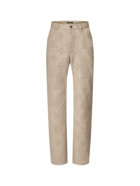 Louis Vuitton Monogram Embroidered Skate Pants