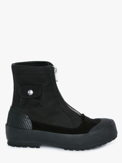 JW Anderson WOMEN'S ZIPPER DUCK BOOT