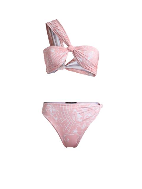 Balmain Printed lycra swimsuit