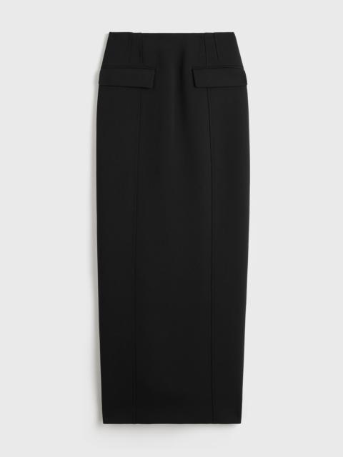 TOTEME Pocket suit skirt black