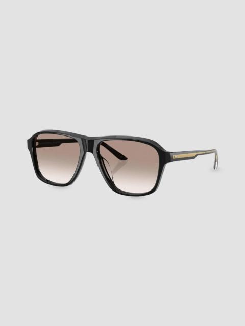 Oliver Peoples Women's x Khaite 56MM Square Sunglasses - Black