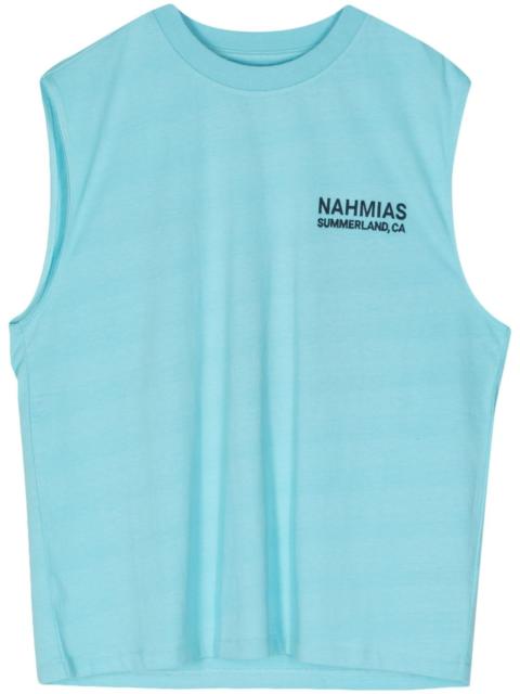 NAHMIAS Landscape Muscle cotton T-Shirt