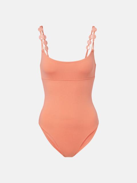 ERES Lynda beaded swimsuit