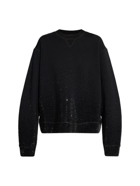 DSQUARED2 rhinestone-embellished sweatshirt