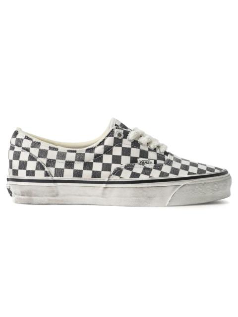 Vans Vans Authentic 'Splatter Checkerboard' Low Sneaks (White/Black)