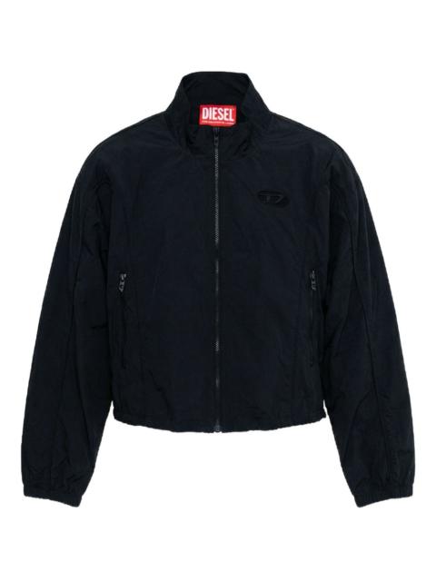 Diesel logo-detail zipped jacket