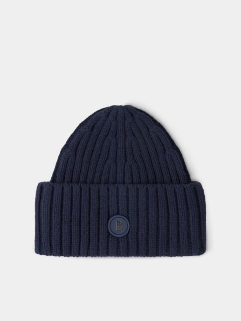 BOGNER Bony Knitted hat in Navy blue