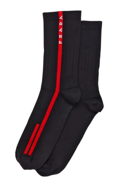 Prada Nylon knit socks