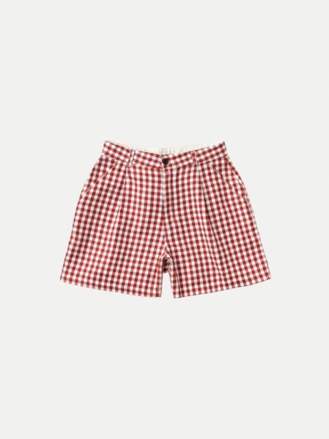 Nudie Jeans Wiola Shorts Checked