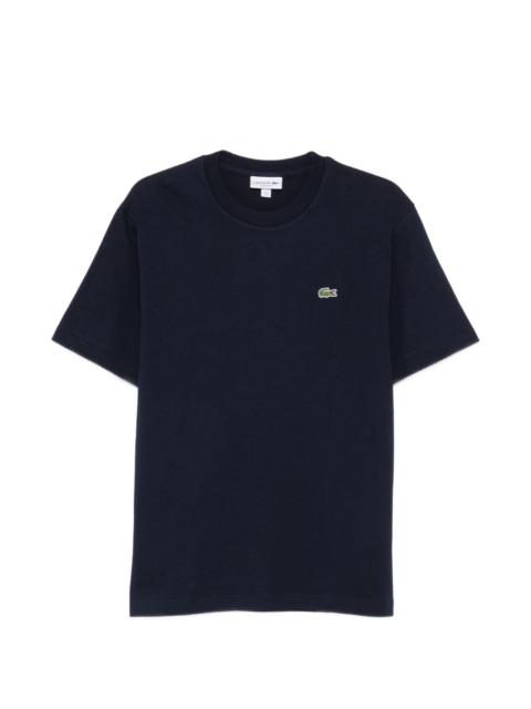 LACOSTE logo-patch T-shirt