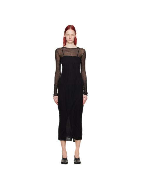 GABRIELA COLL GARMENTS SSENSE Exclusive Black No.212 Maxi Dress