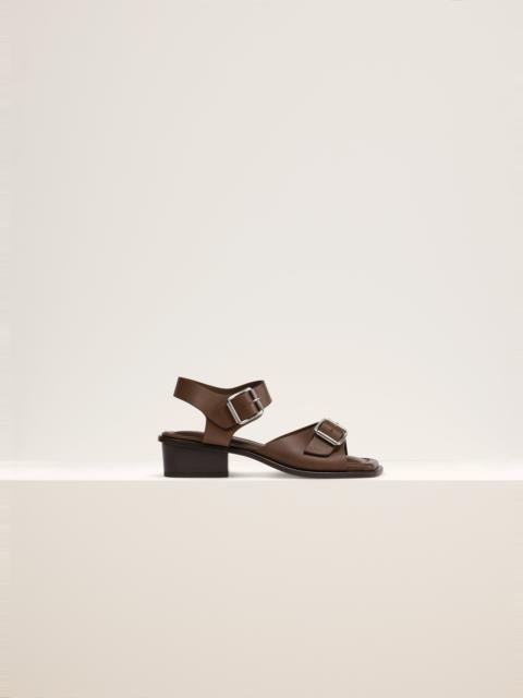 Lemaire SQUARE HEELED SANDALS WITH STRAPS 35