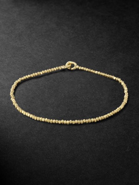MAOR Noix Gold Beaded Bracelet Gold