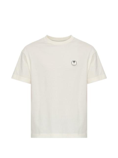 Palm Angels logo-appliqué T-shirt