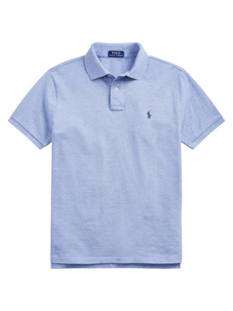 Polo Ralph Lauren Men's Logo Cotton Slim-Fit Polo Shirt - Isle Heather
