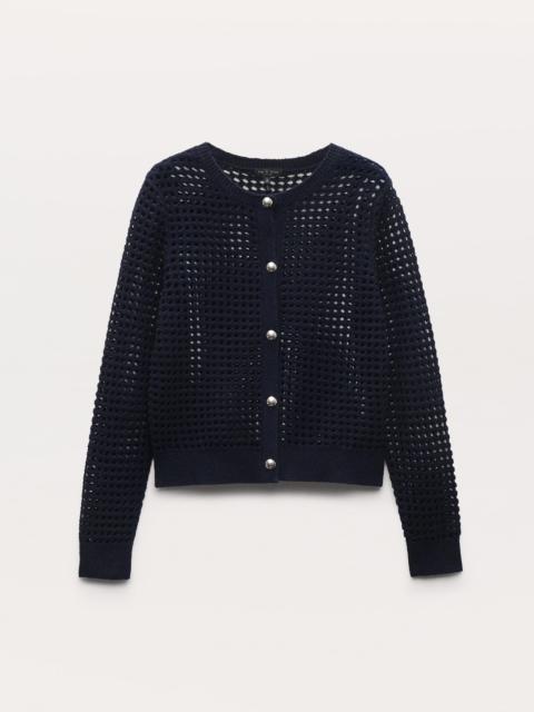 Ezra Open-Knit Cardigan
