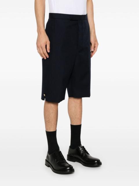 Thom Browne high-rise backstrap shorts