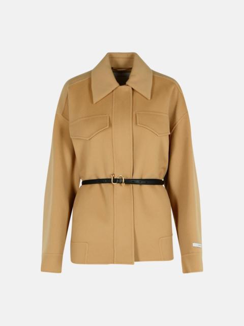 Sportmax WELLS Jacket in crepe fabric stitch | REVERSIBLE