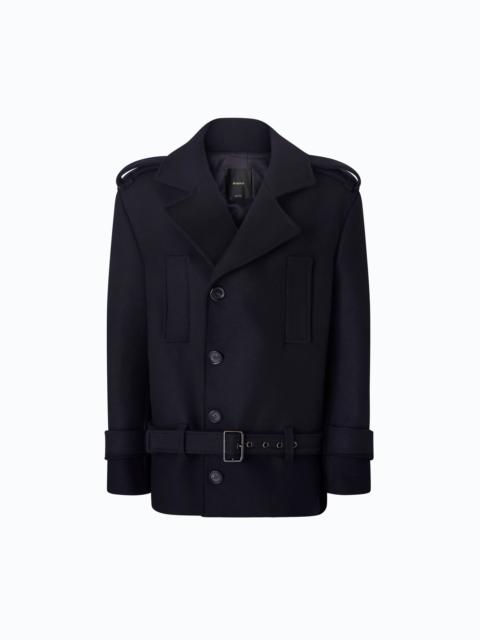 PINKO PEA COAT WITH BELT
