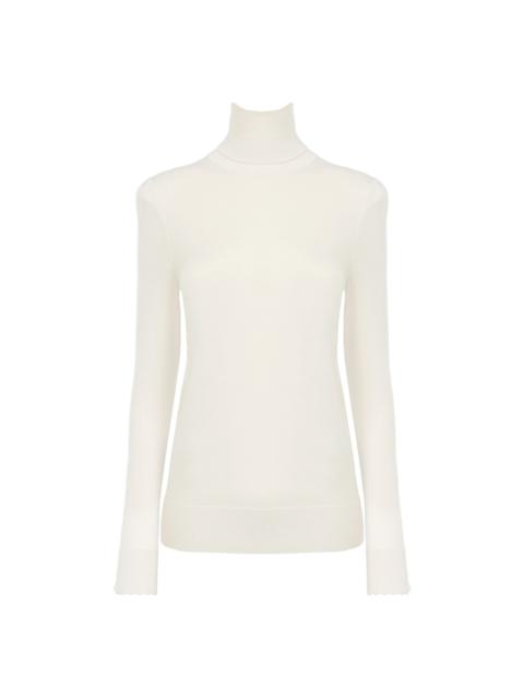 Chloé FITTED HIGH-NECK SWEATER