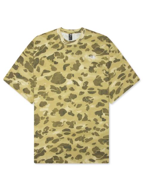 The North Face TNF ESSENTIAL SIMPLE DOME OVERSIZED TEE - CEDAR HERITAGE PRINT