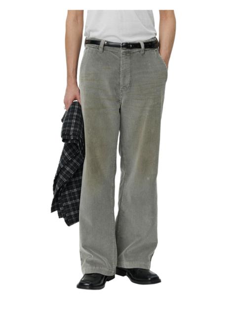 mfpen Cord Trousers Stained Grey
