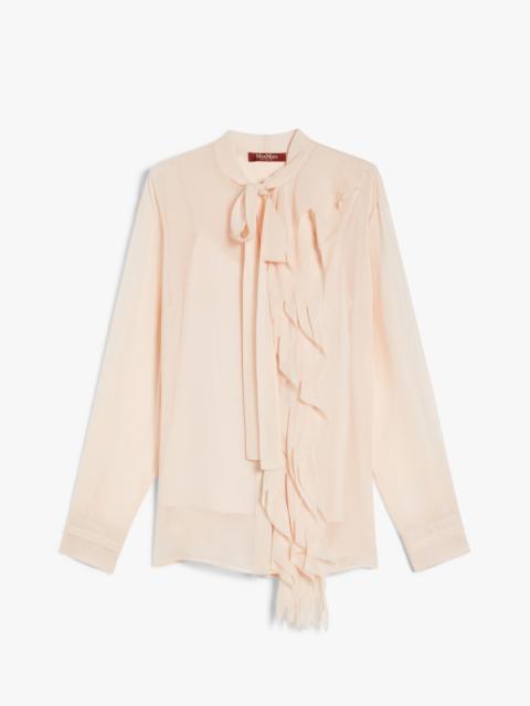 Max Mara TILDE Silk georgette blouse