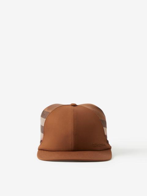 Burberry Scarf Tie Detail Cotton Baseball Cap