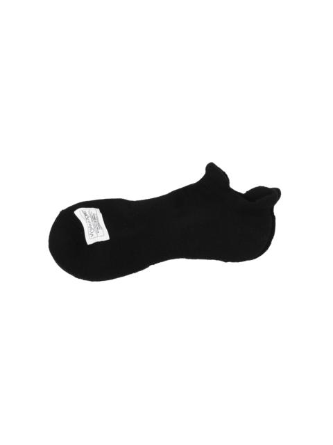 visvim VS ACHILLES SOCKS LO BLACK