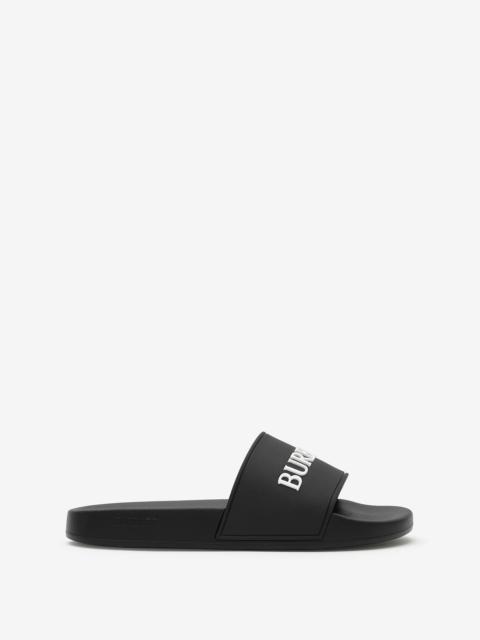 Burberry Logo Slides