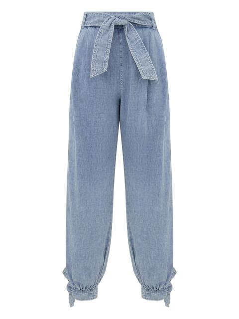 Zimmermann FAIRLIGHT DENIM HAREM PANT