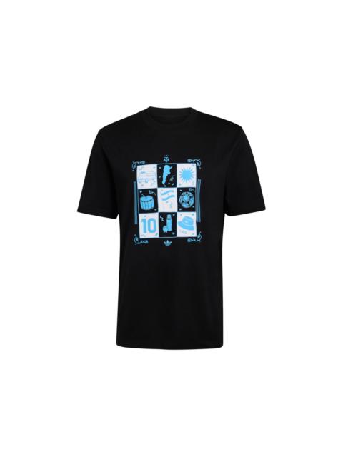 adidas adidas Argentina Away T-Shirt Black