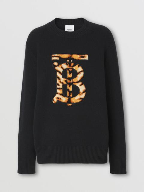 Burberry Monogram Motif Cashmere Sweater