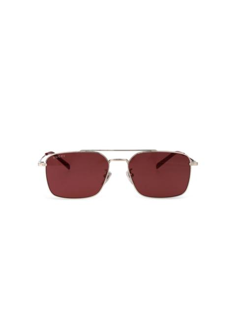 GUCCI rectangular-frame sunglasses