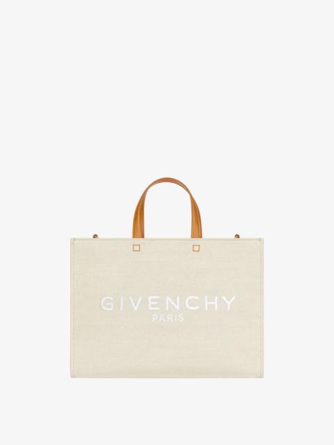 Givenchy MEDIUM G-TOTE SHOPPING BAG IN CANVAS