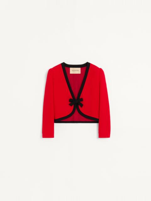 Valentino VALENTINO WOOL CREPE JACKET