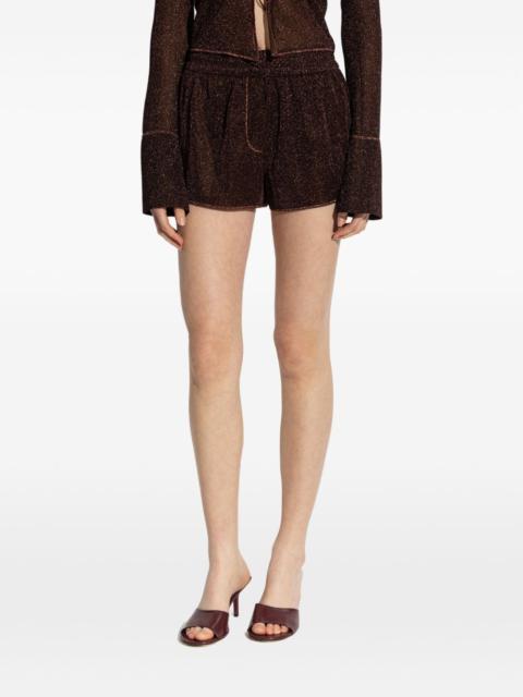 Oséree lurex shorts